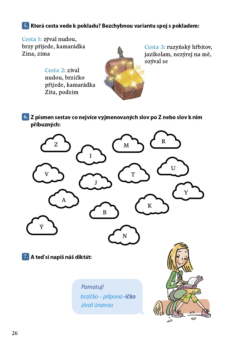 Diktáty trochu jinak pro 3. a 4. třídu ZŠ