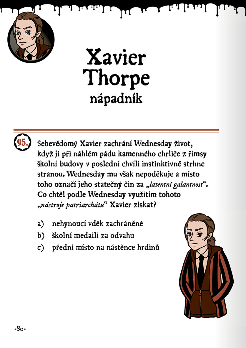 Wednesday – kvízy pro fanoušky seriálu