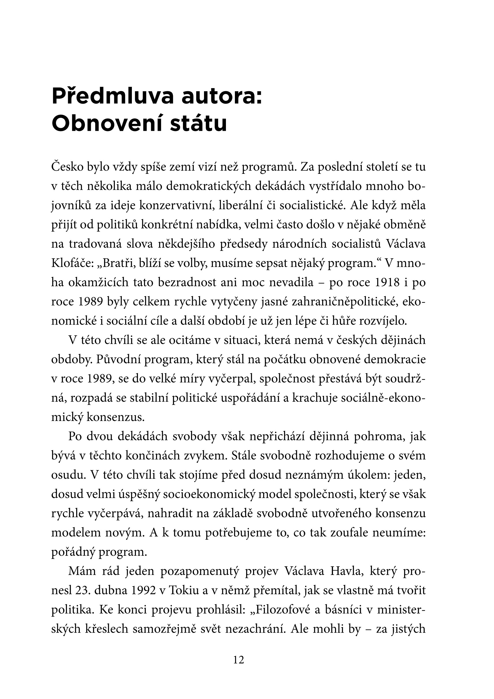 Jak probudit Česko
