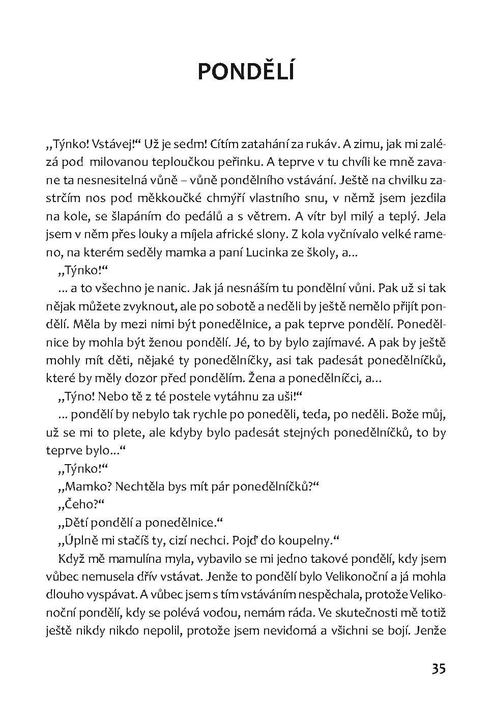 Jak voní týden
