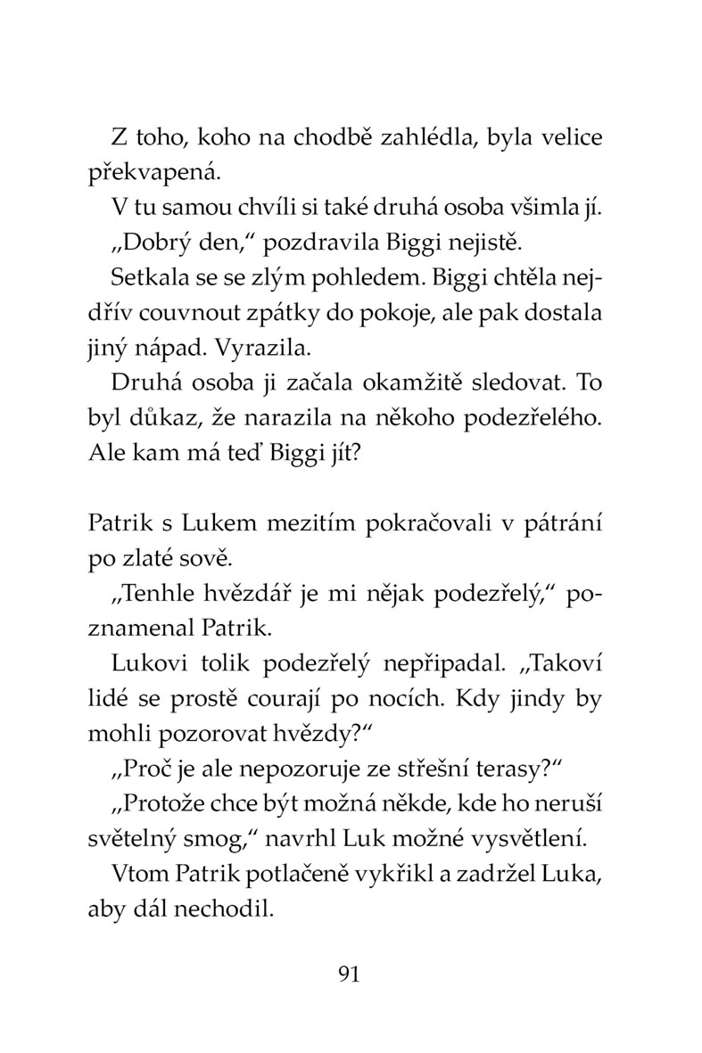 Klub Tygrů – Volání zlaté sovy