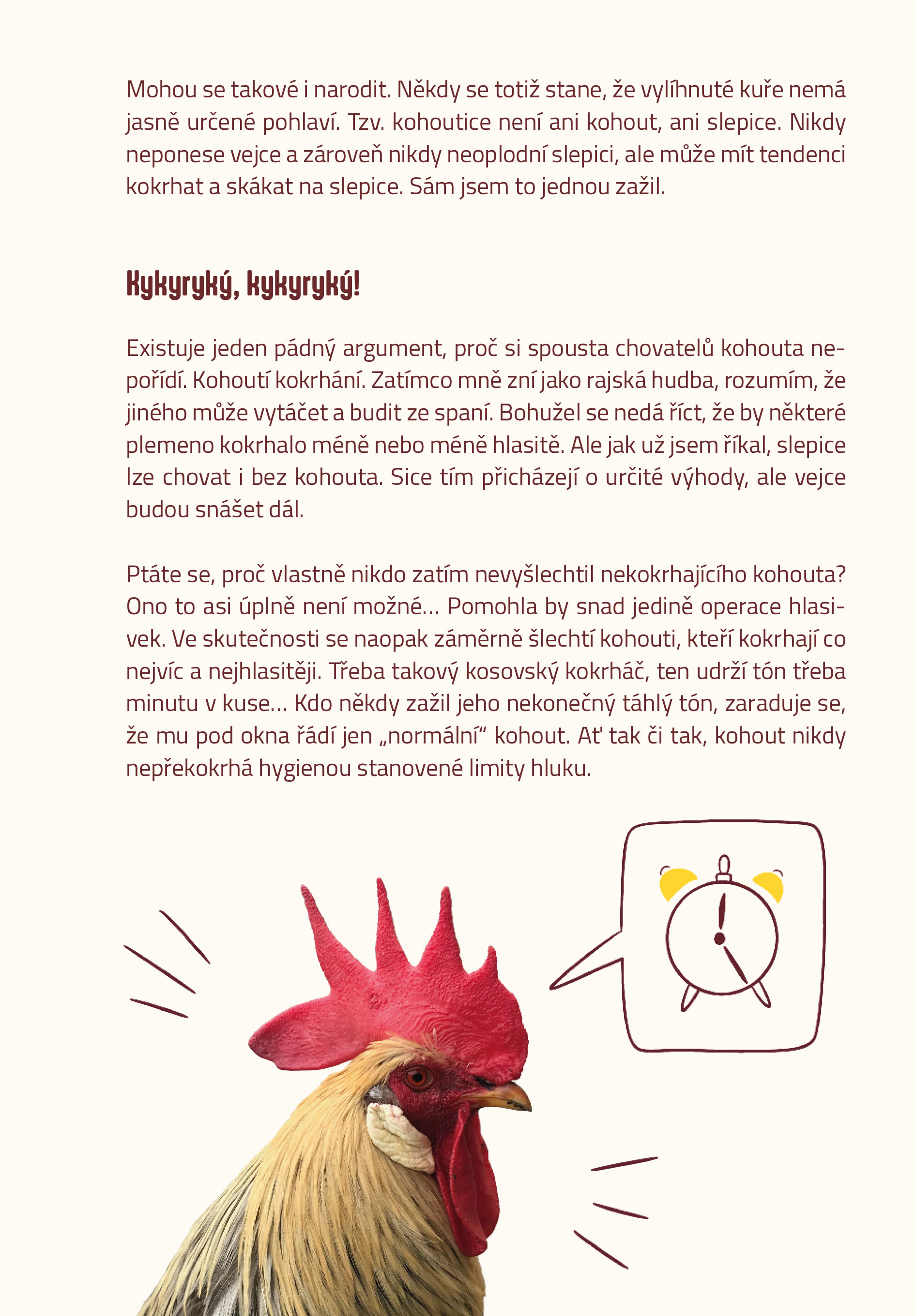 Slepice do města i vesnice