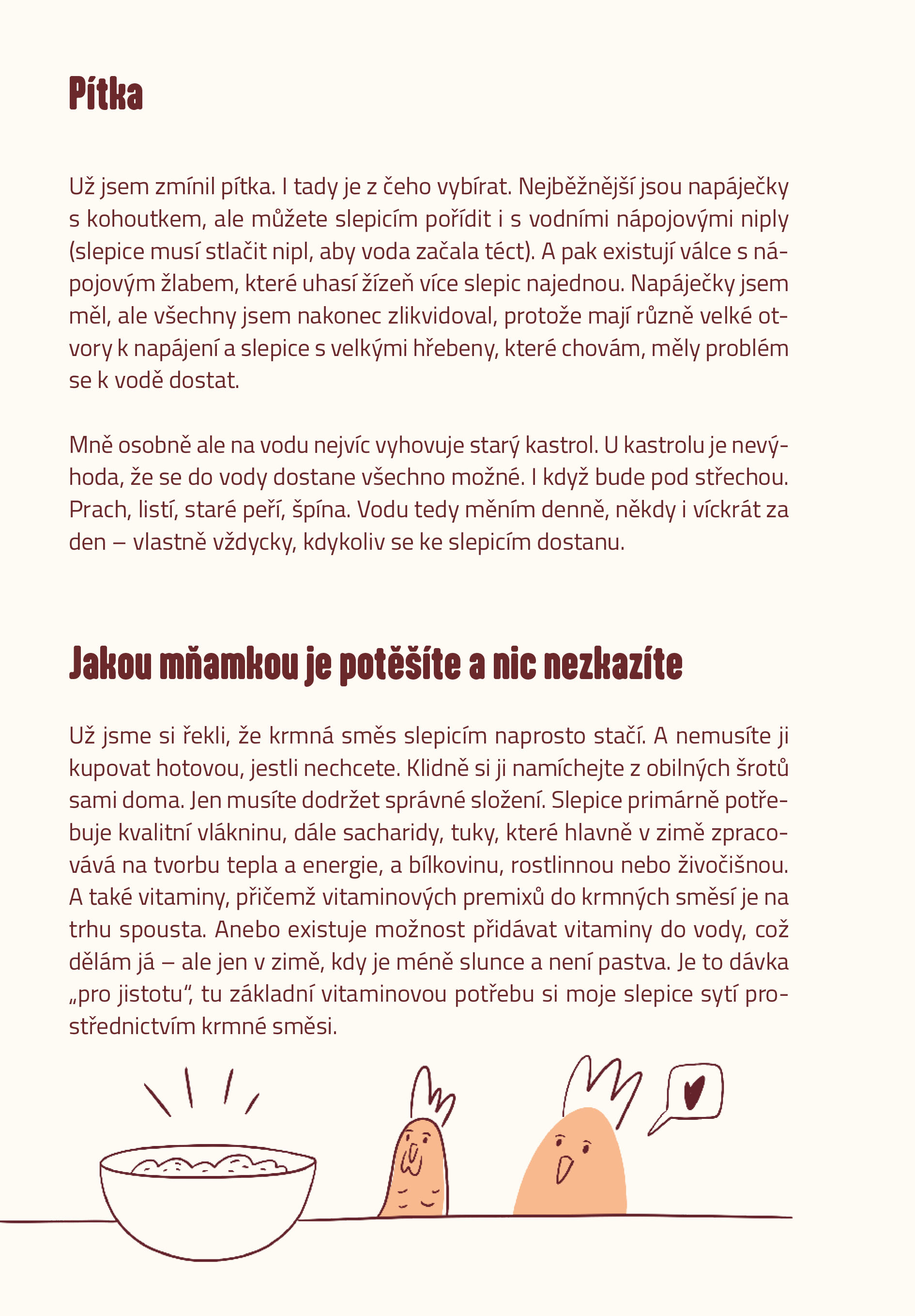 Slepice do města i vesnice