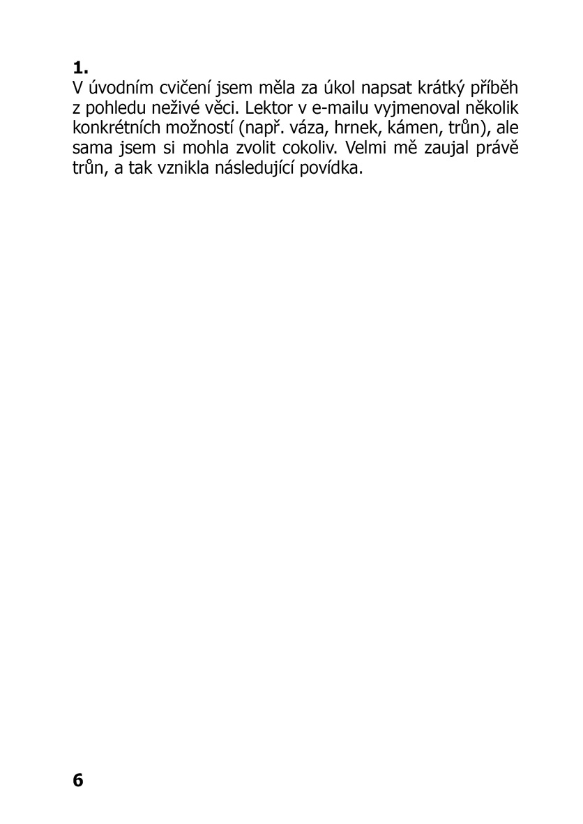 Povídky ze světa tvůrčího psaní