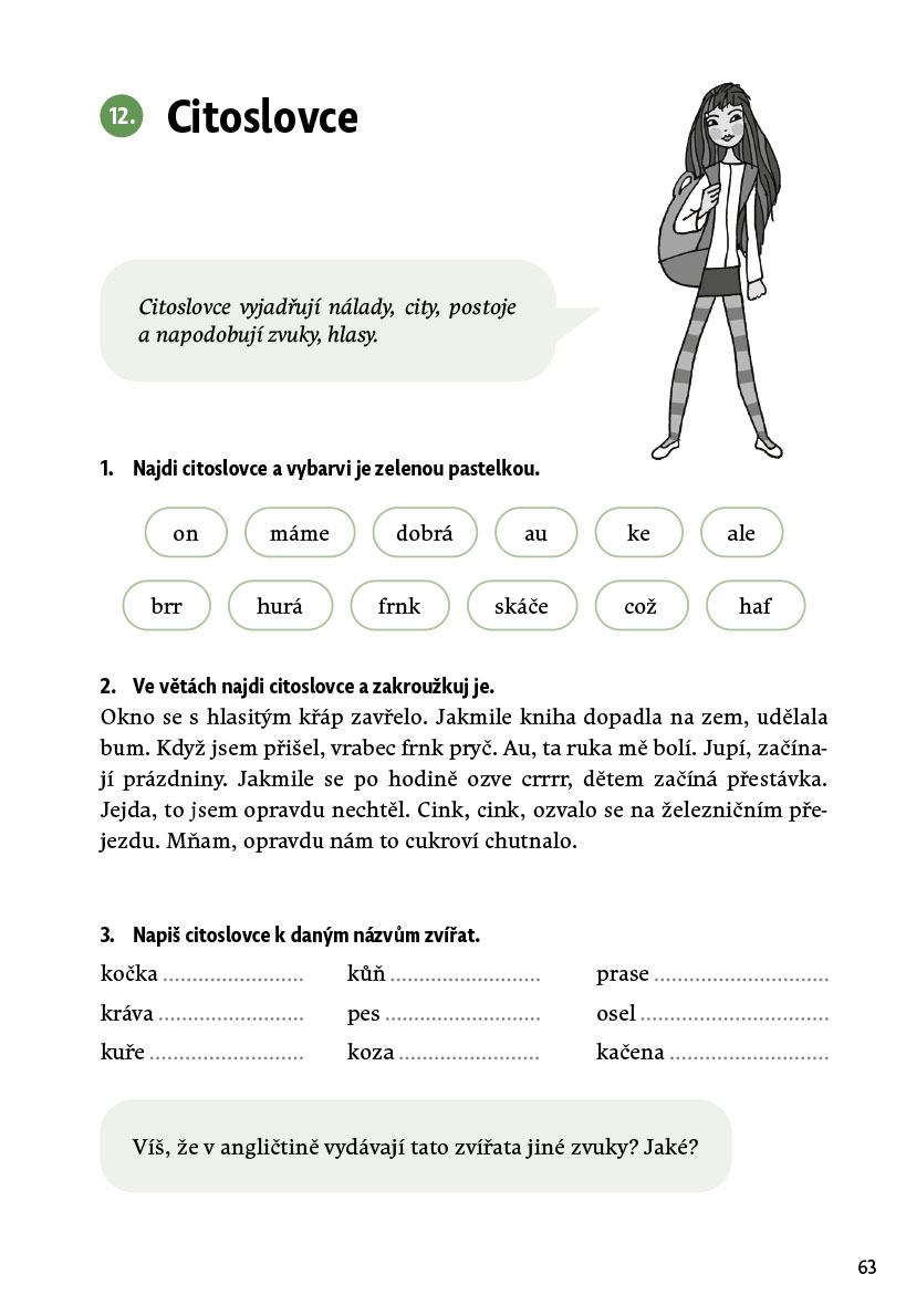 Procvičuj - Slovní druhy