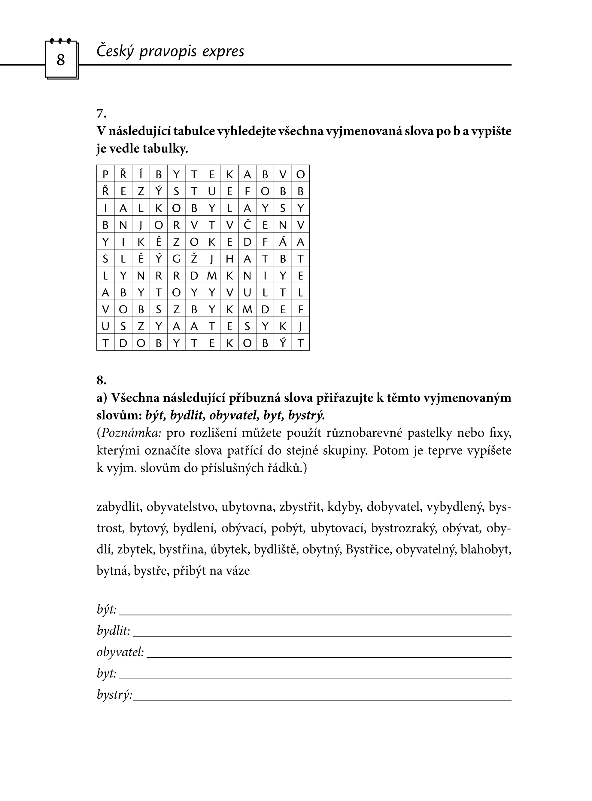 Český pravopis expres