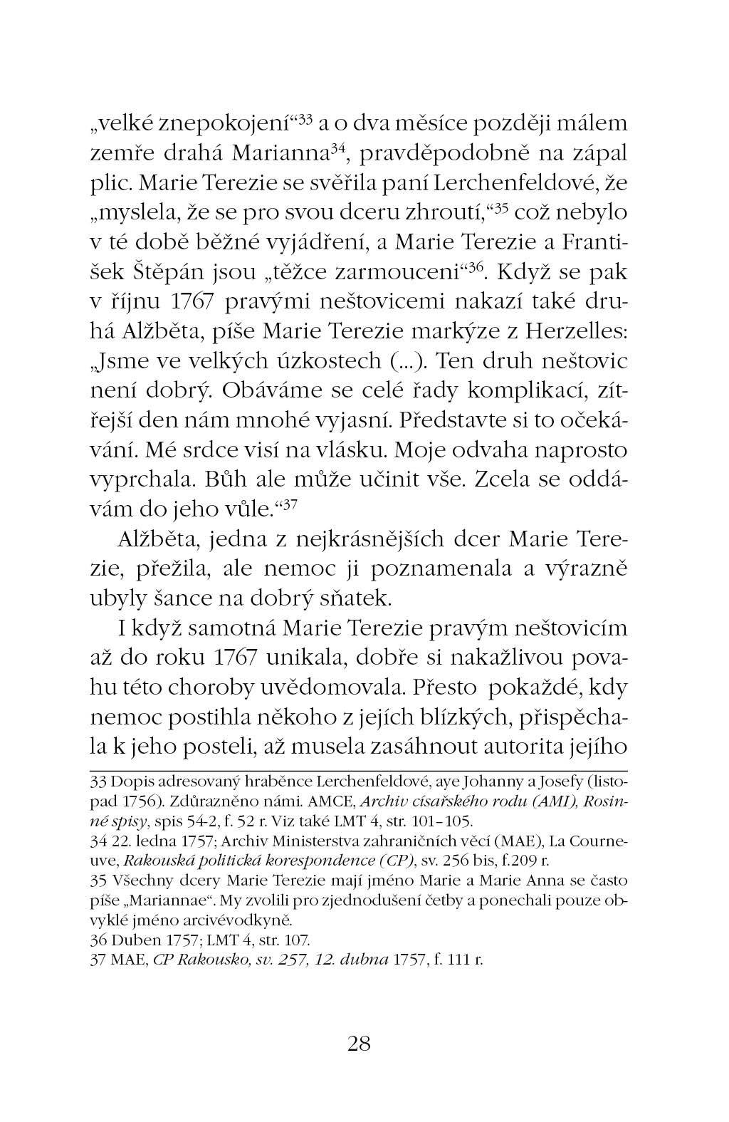 Marie Terezie: císařovna a matka 