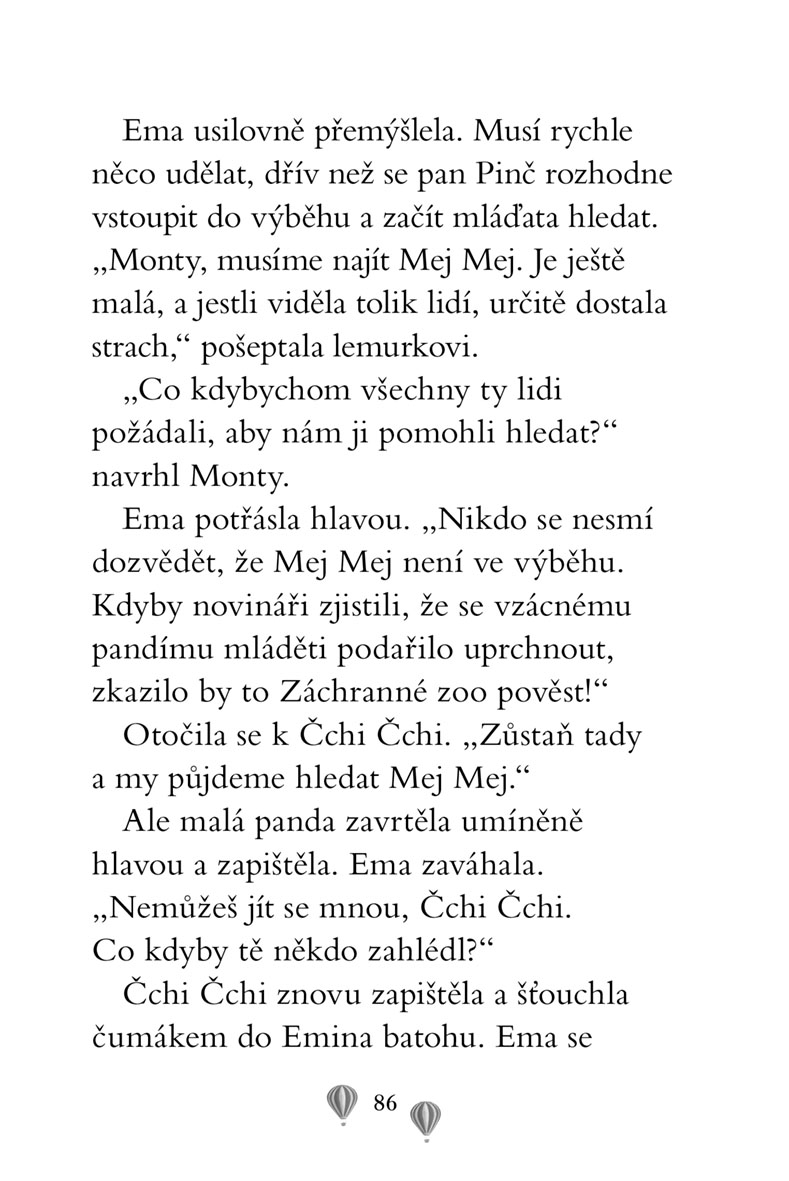 Ema a její kouzelná zoo - Rozpustilá panda