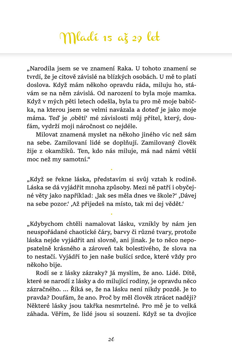 Knížka o lásce pro tebe