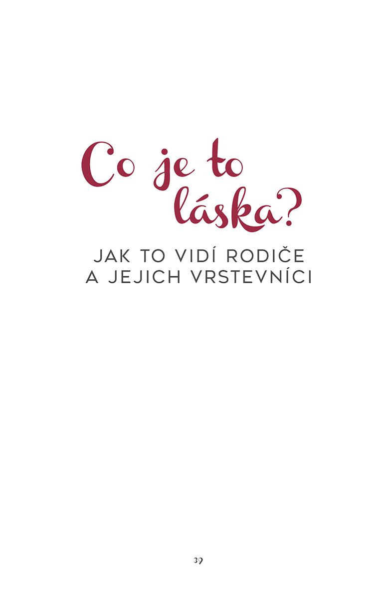 Knížka o lásce pro tebe