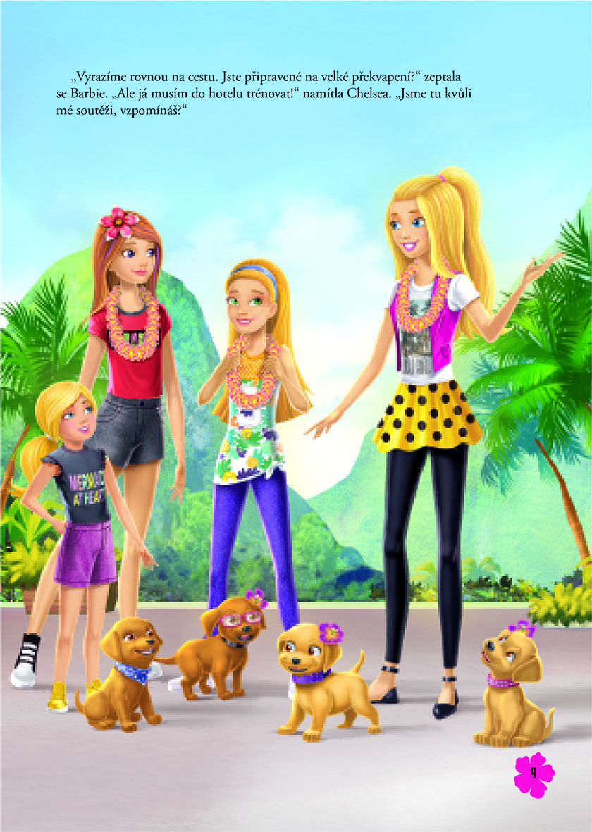 Barbie a sestřičky Zachraňte pejsky Filmový příběh