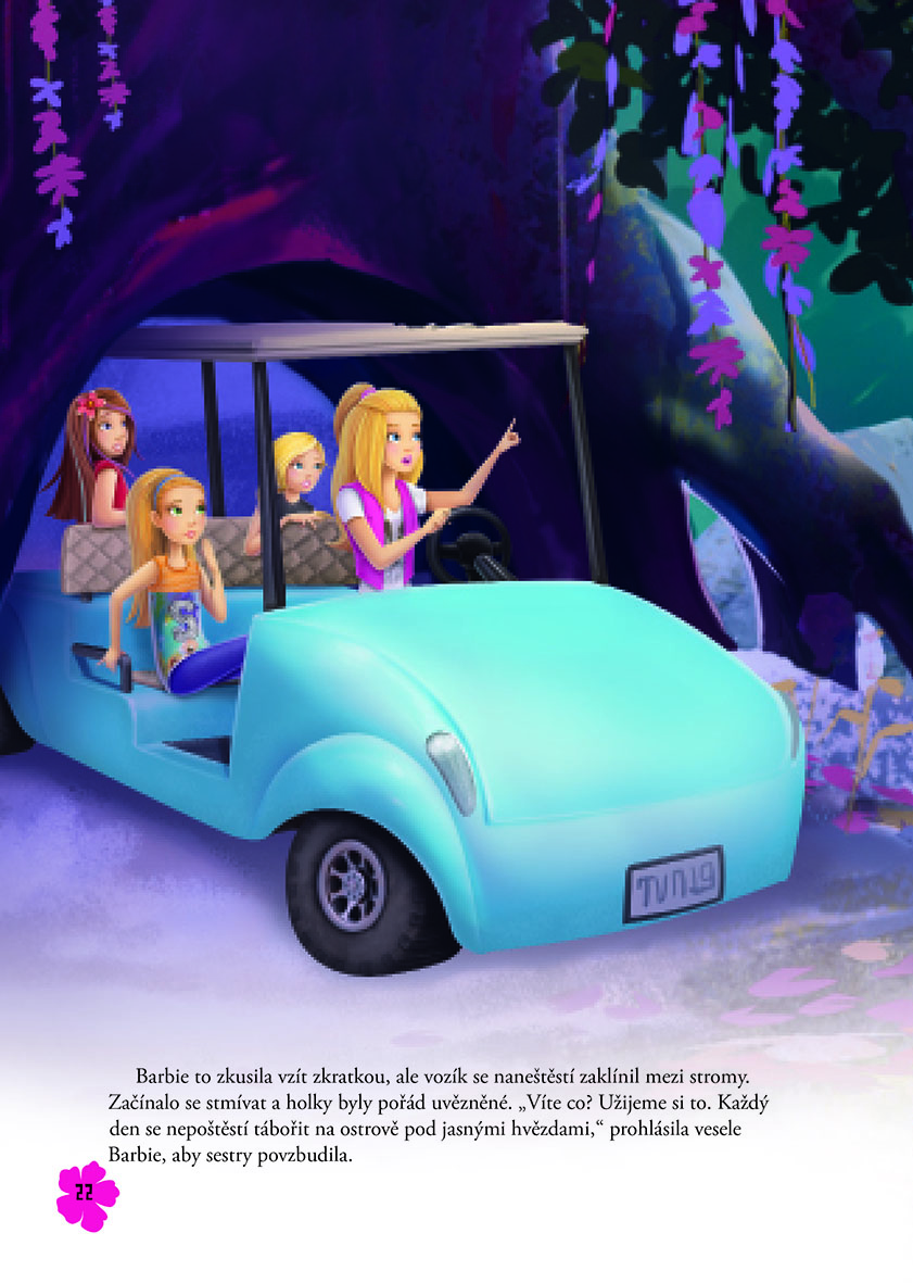 Barbie a sestřičky Zachraňte pejsky Filmový příběh
