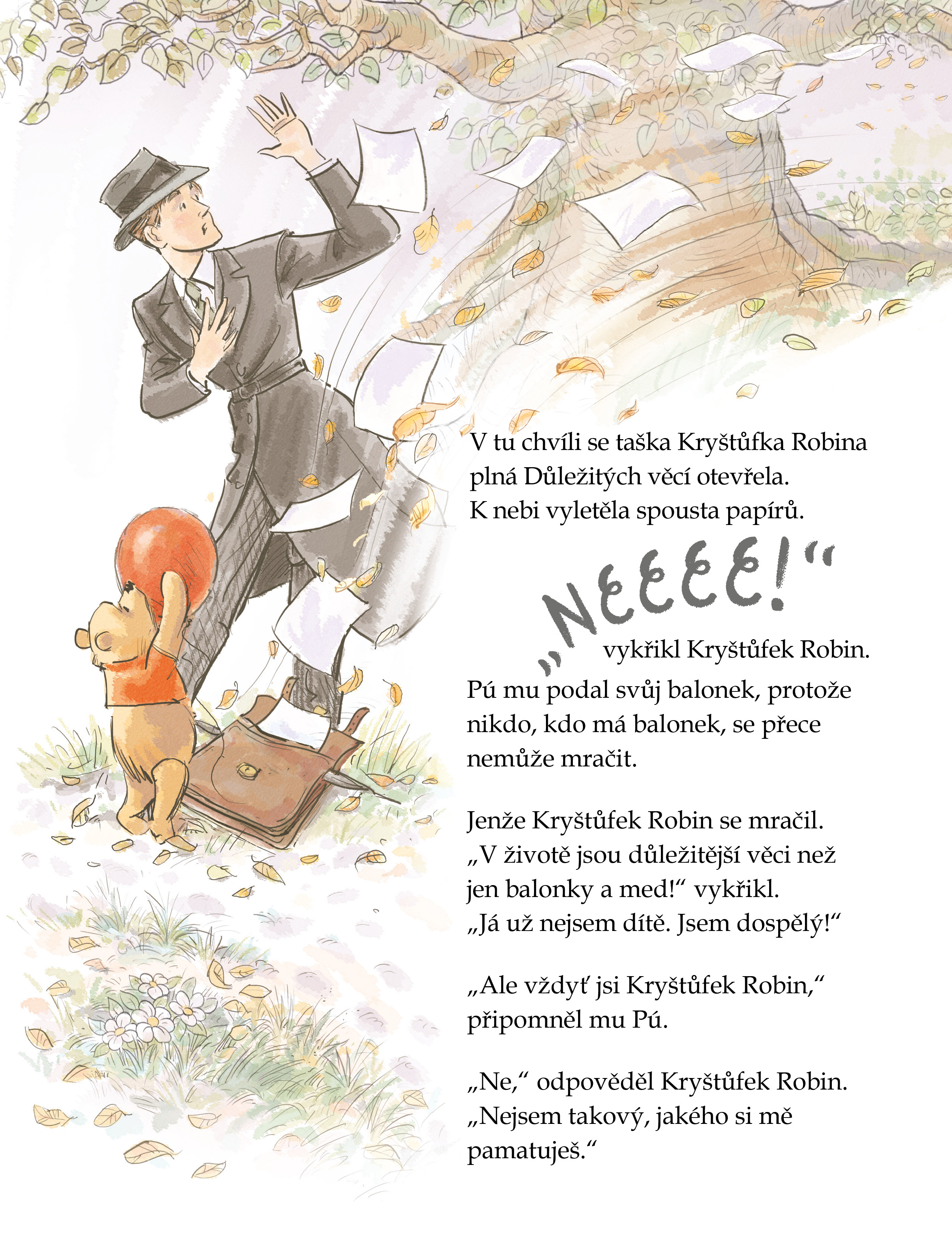Kryštůfek, Pú a balonek