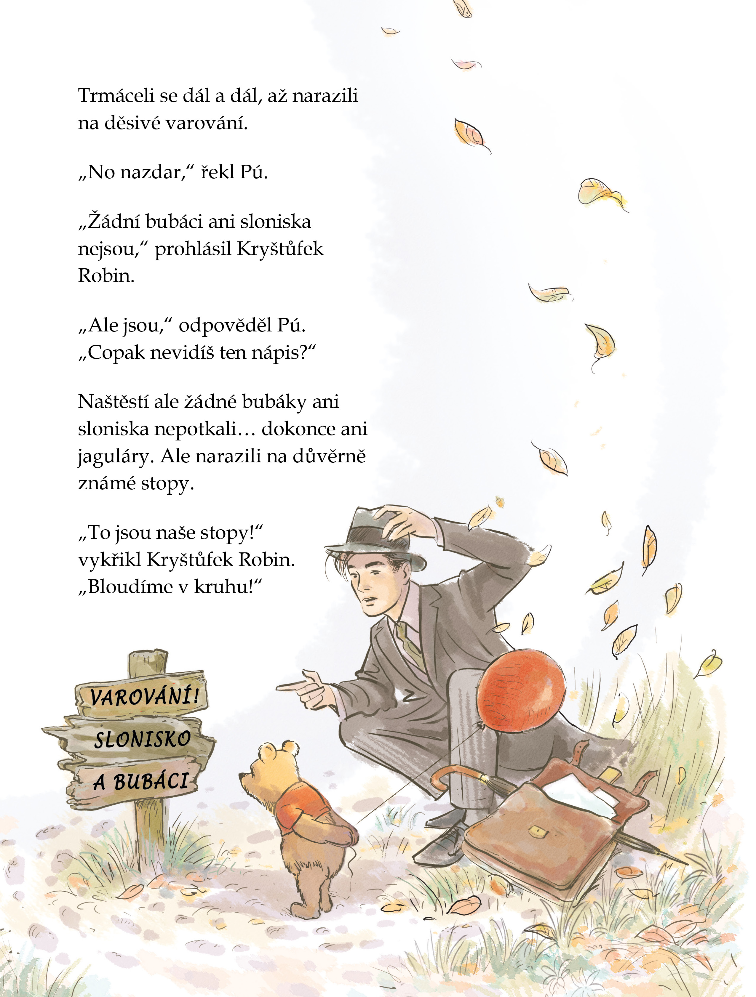 Kryštůfek, Pú a balonek