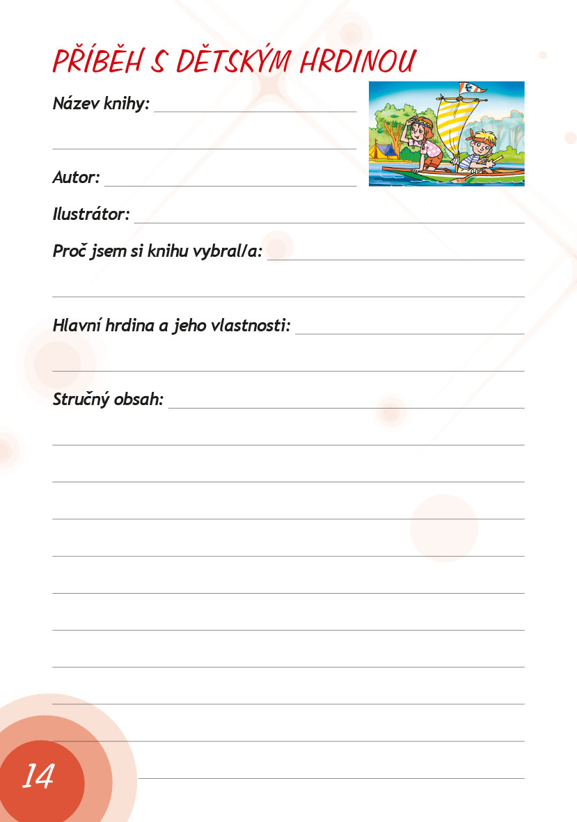 Čtenářský deník – 1. stupeň ZŠ