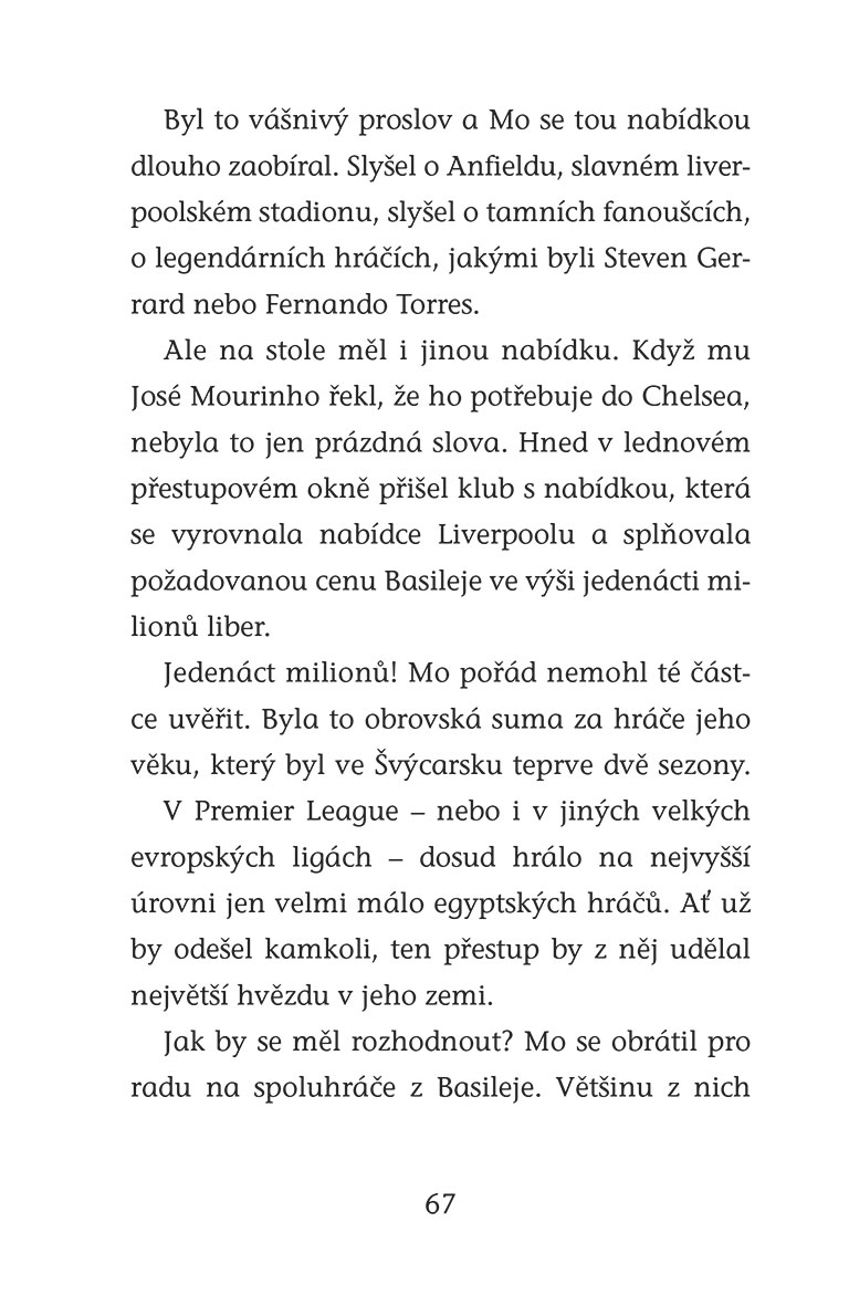 Hvězdy fotbalového hřiště - Salah
