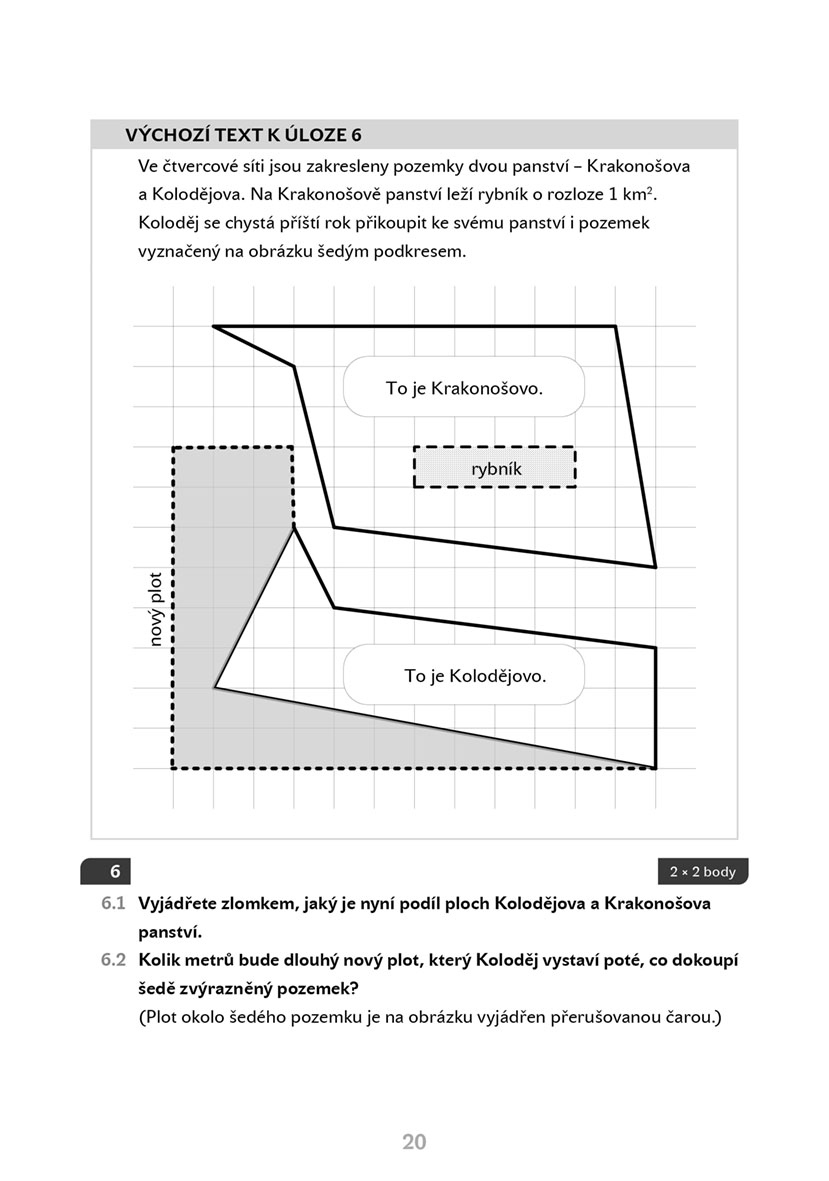 Příprava na státní přijímací zkoušky na osmiletá gymnázia – Matematika 2