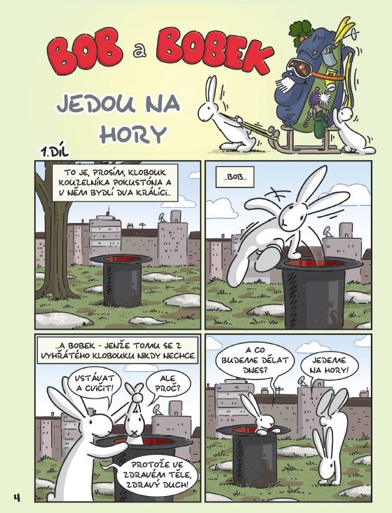 Bob a Bobek jedou na hory