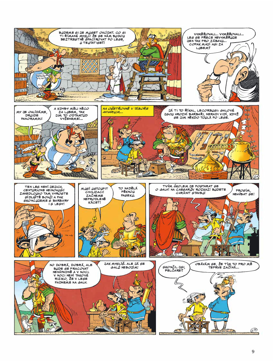 Asterix 22 - Sídliště bohů