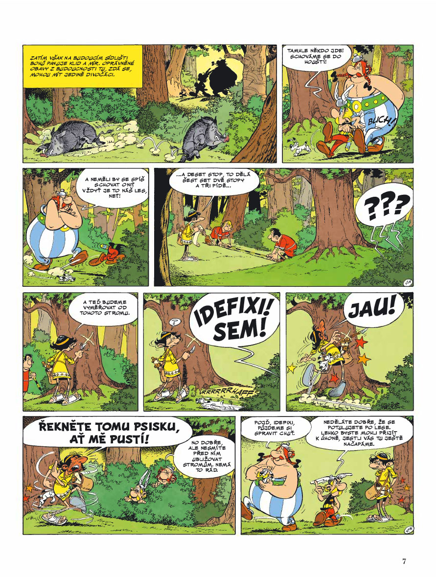 Asterix 22 - Sídliště bohů