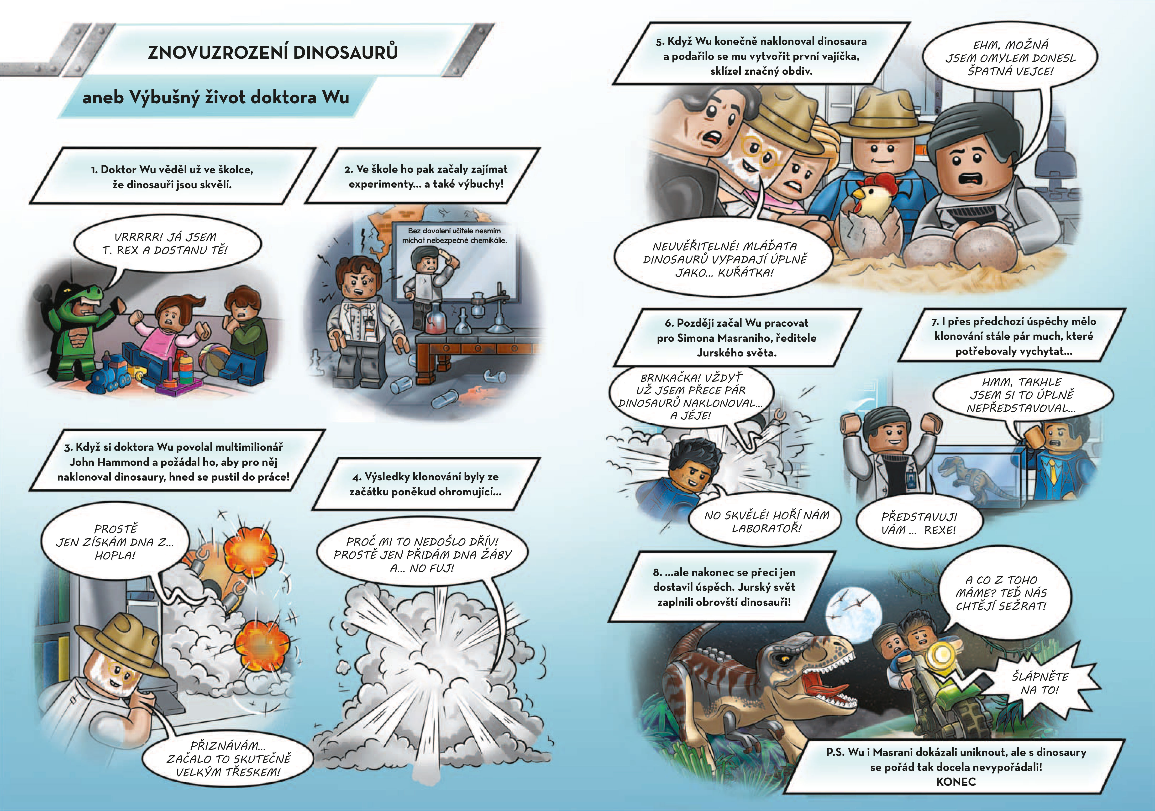 LEGO® Jurassic World™. Tajemství dinosauří laboratoře