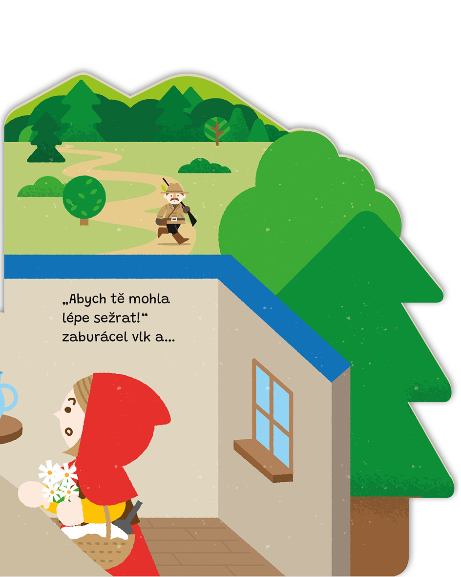 Tvarované pohádky: Červená Karkulka