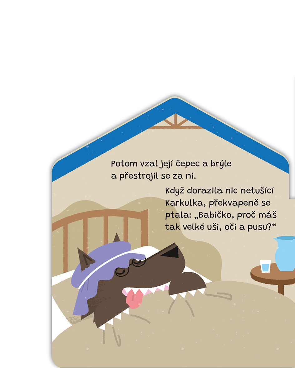 Tvarované pohádky: Červená Karkulka