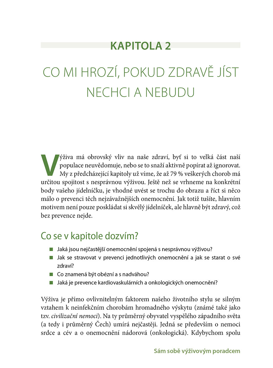Sám sobě výživovým poradcem