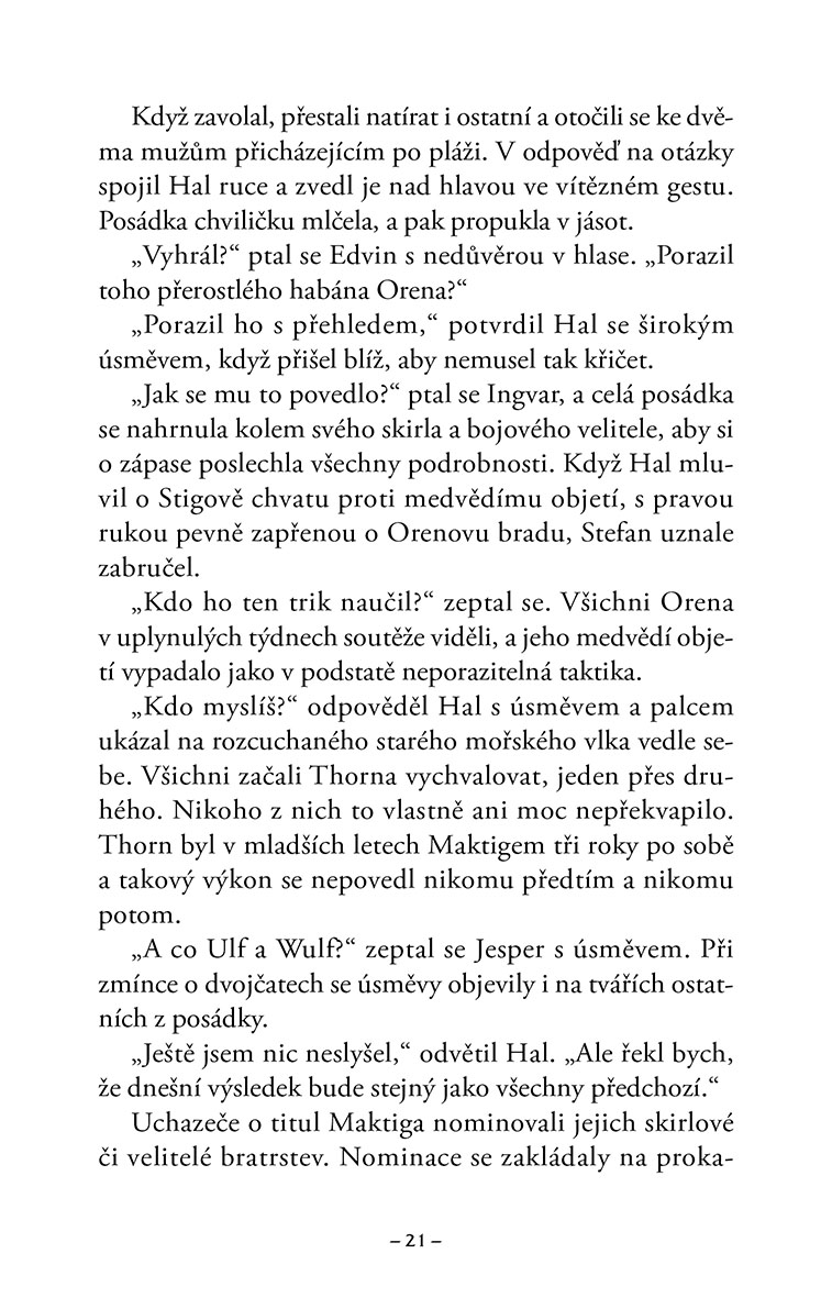 Bratrstvo - Kniha sedmá - Kaldera