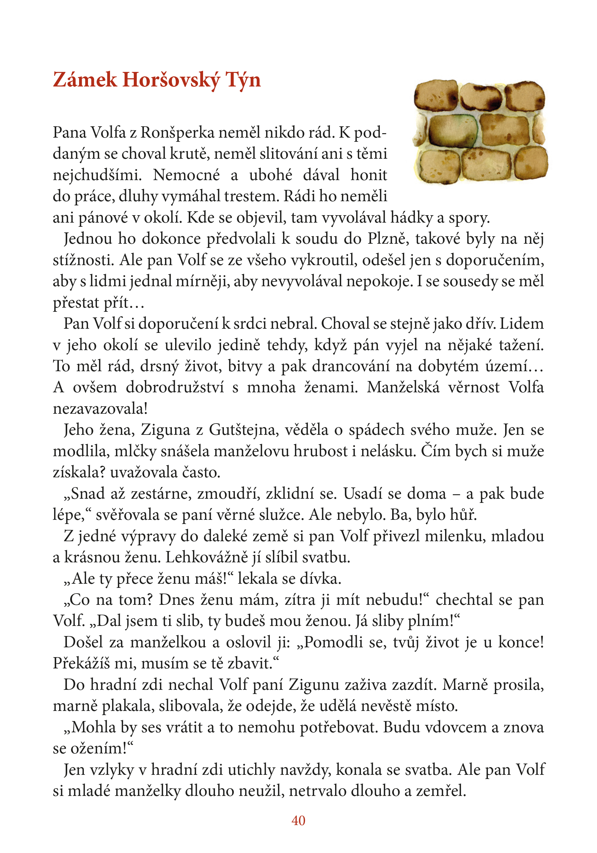 Pověsti o zámcích