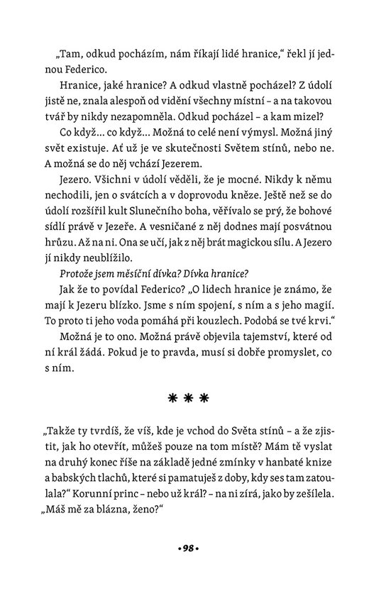 Čarodějka od jezera bohů
