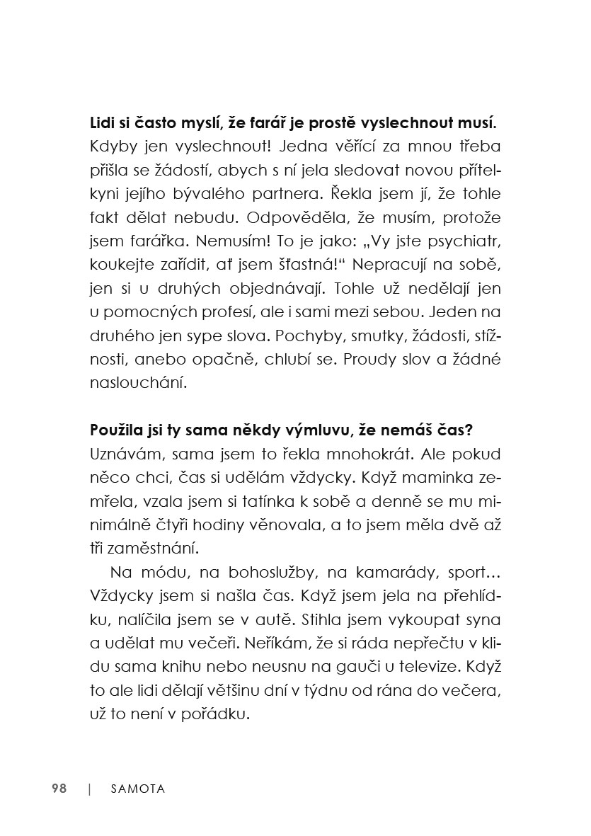 Manekýna za oltářem 