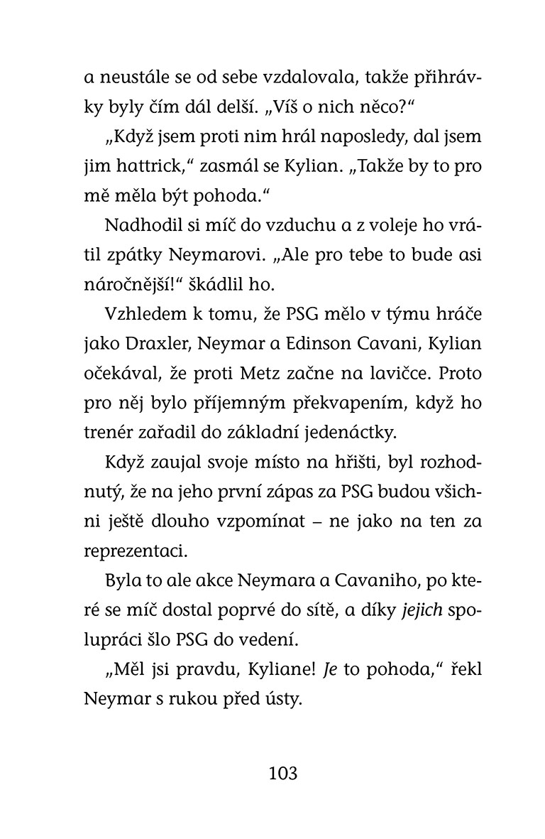 Hvězdy fotbalového hřiště - Mbappé 