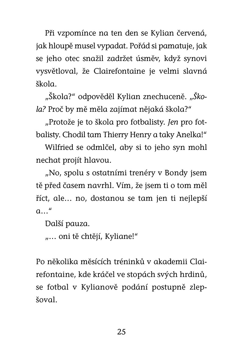 Hvězdy fotbalového hřiště - Mbappé 