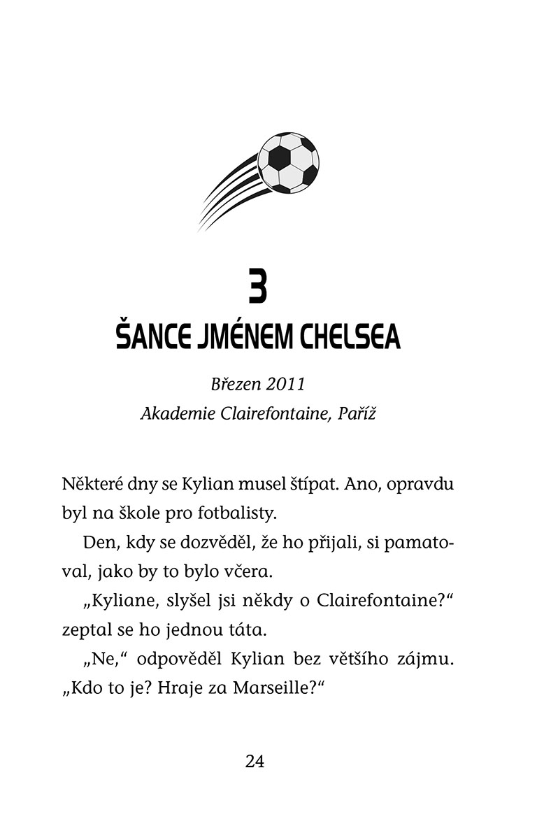 Hvězdy fotbalového hřiště - Mbappé 