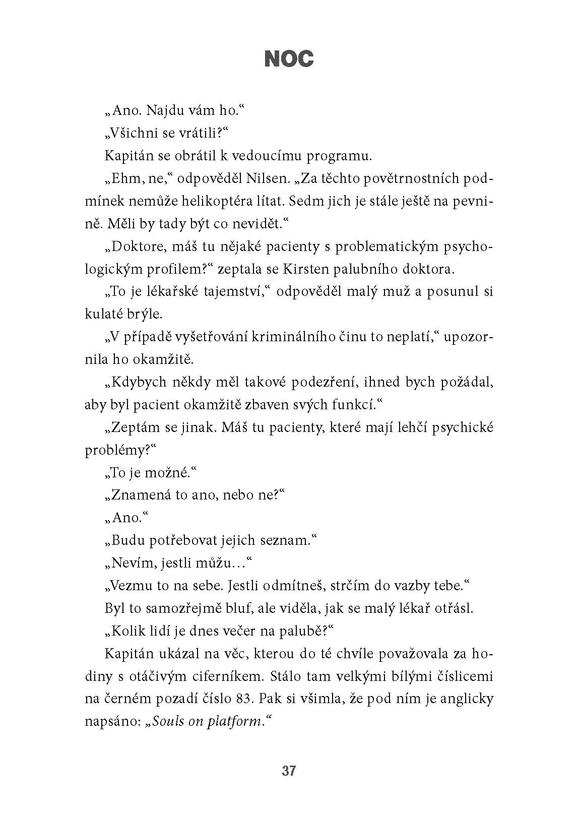 Noc - brožovaná