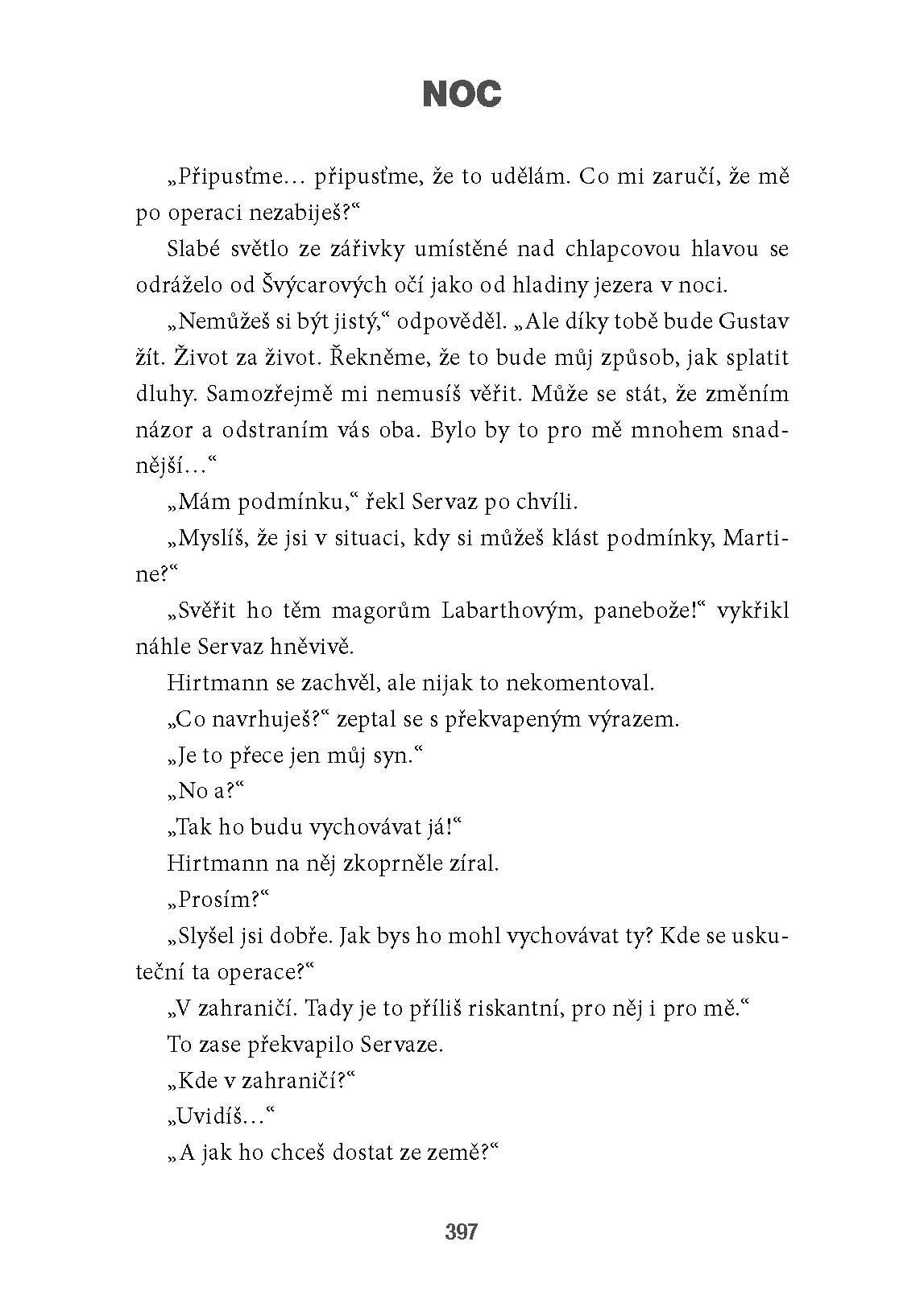 Noc - brožovaná
