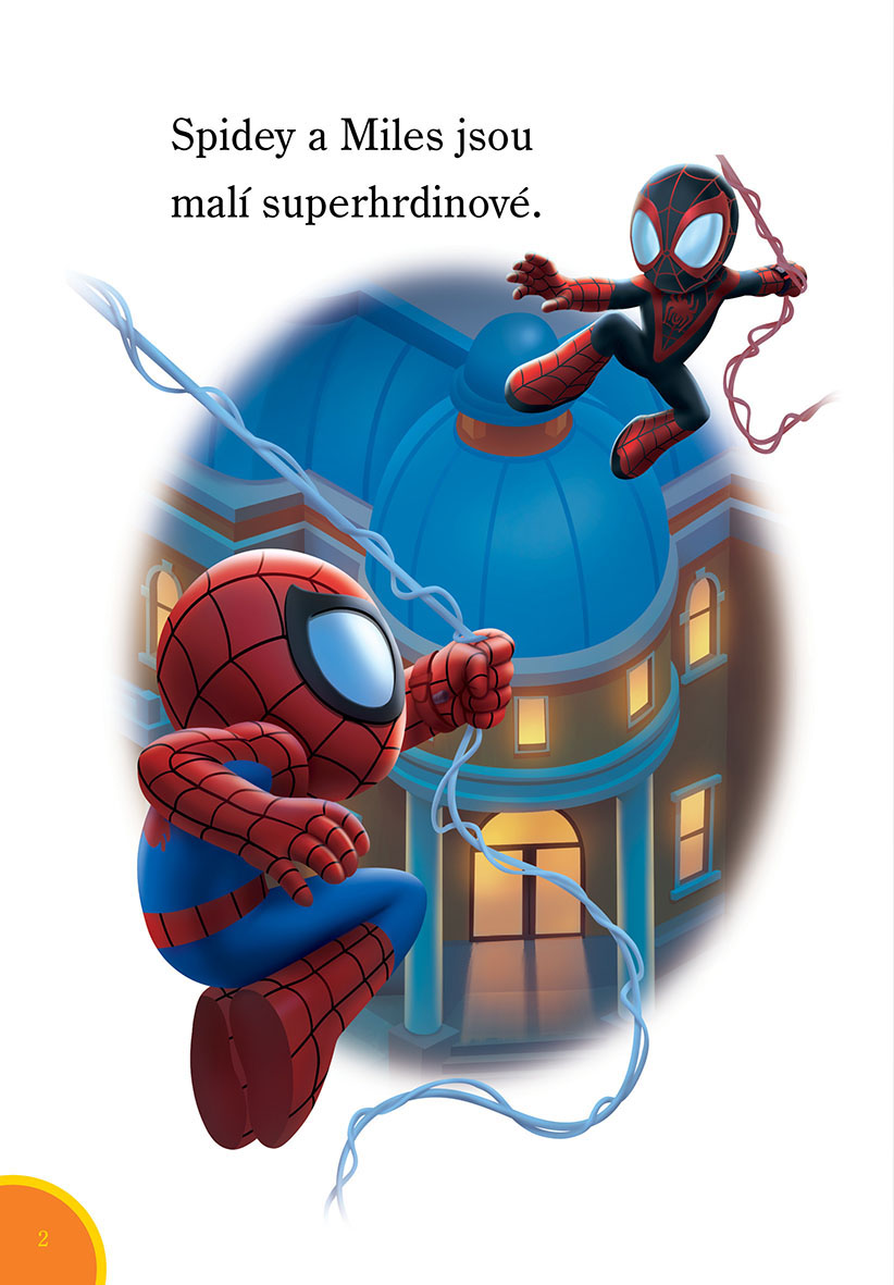 Spidey – Začínáme číst - Superhrdinská škytavka