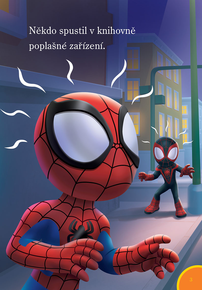 Spidey – Začínáme číst - Superhrdinská škytavka