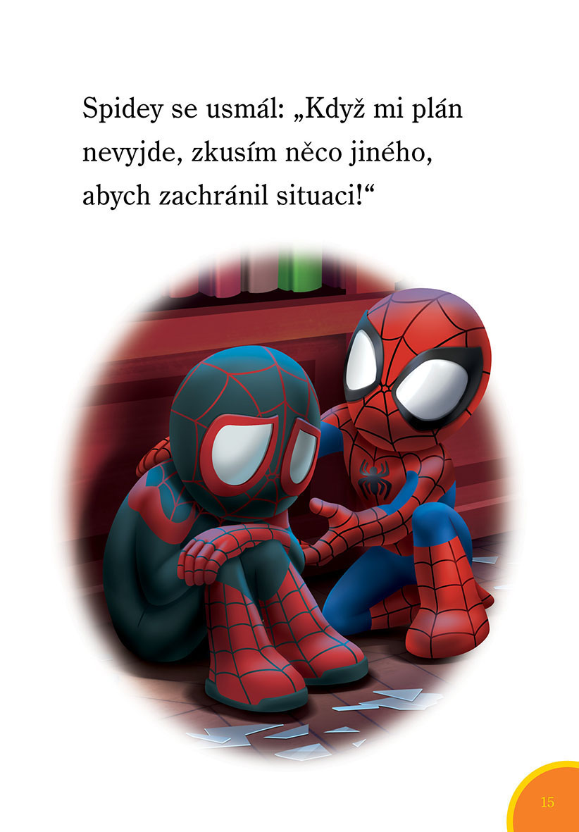 Spidey – Začínáme číst - Superhrdinská škytavka