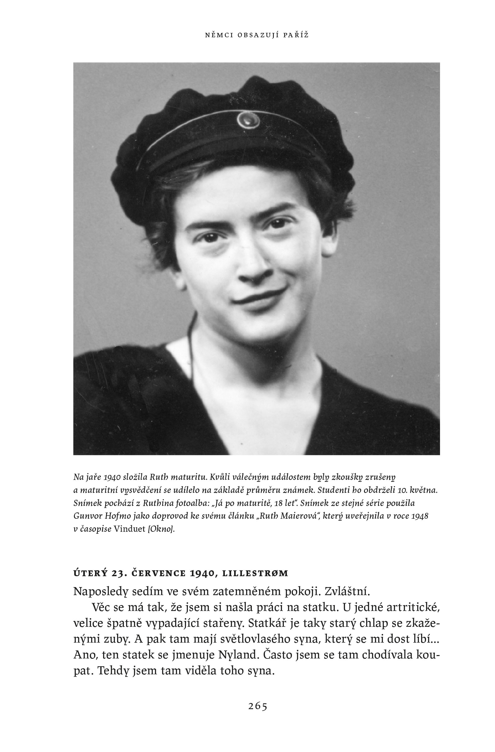 Deník Ruth Maierové