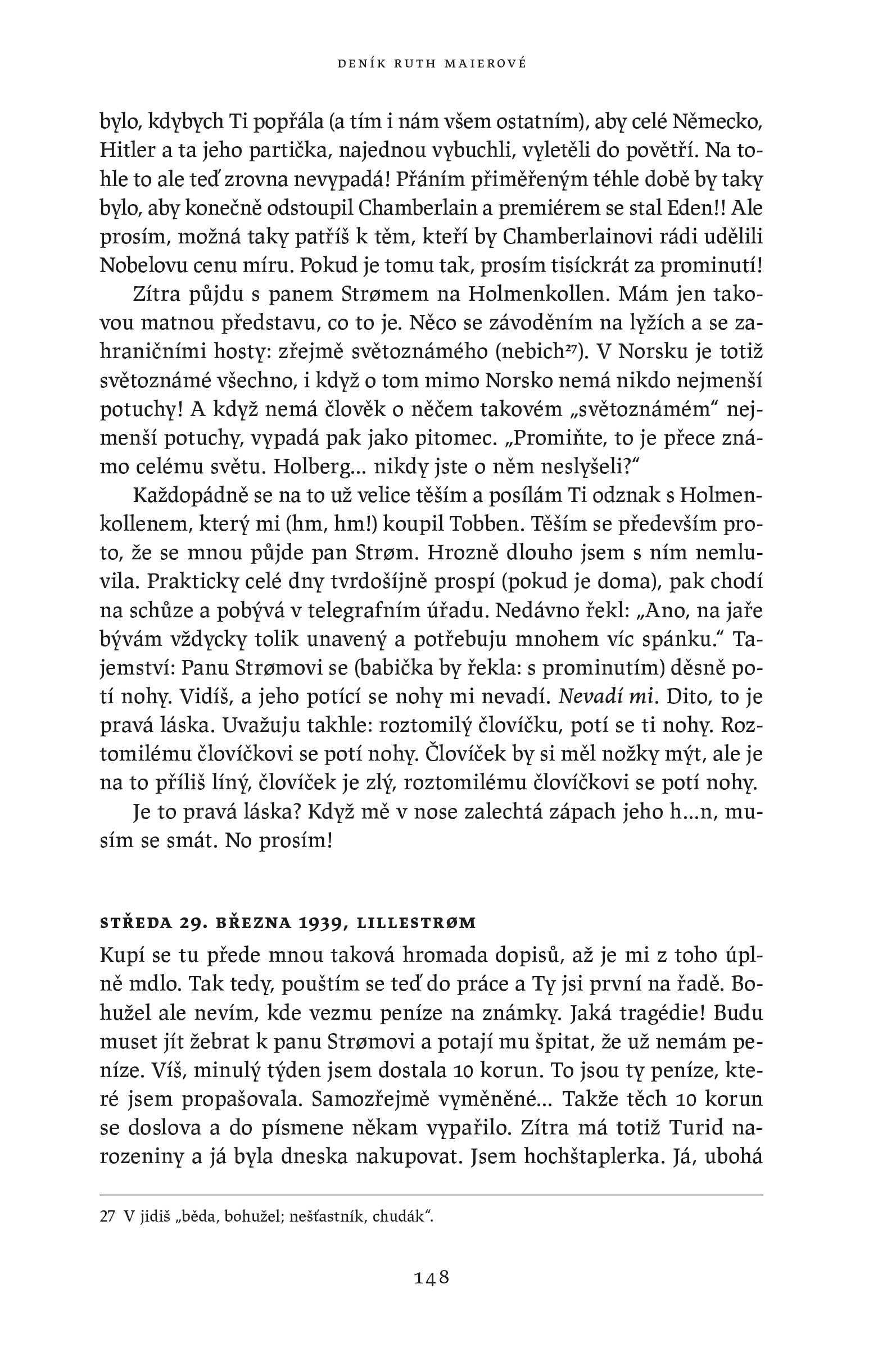 Deník Ruth Maierové