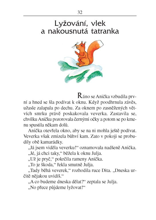 Anička na horách