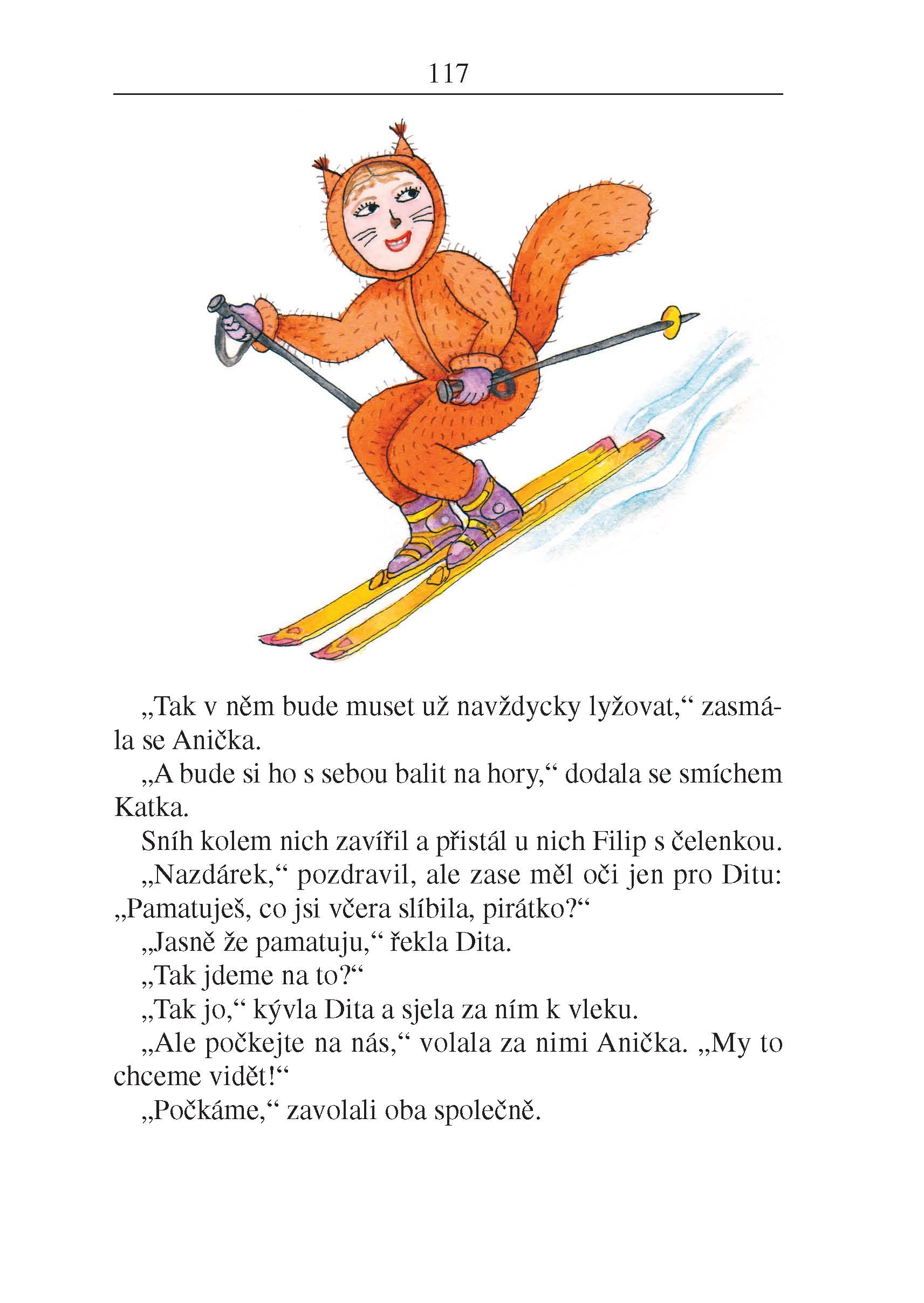 Anička na horách