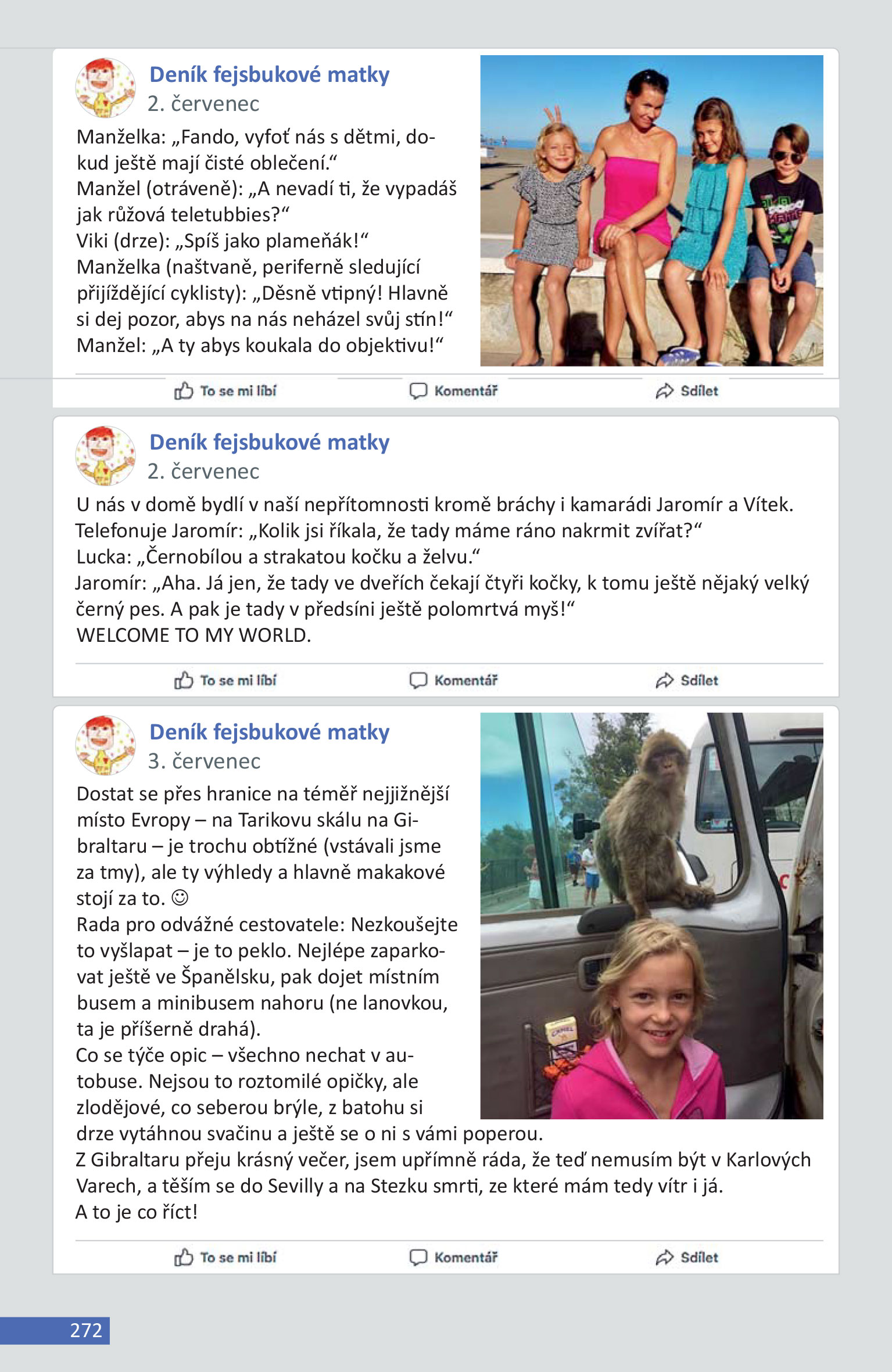 Deník fejsbukové matky (ne)končí
