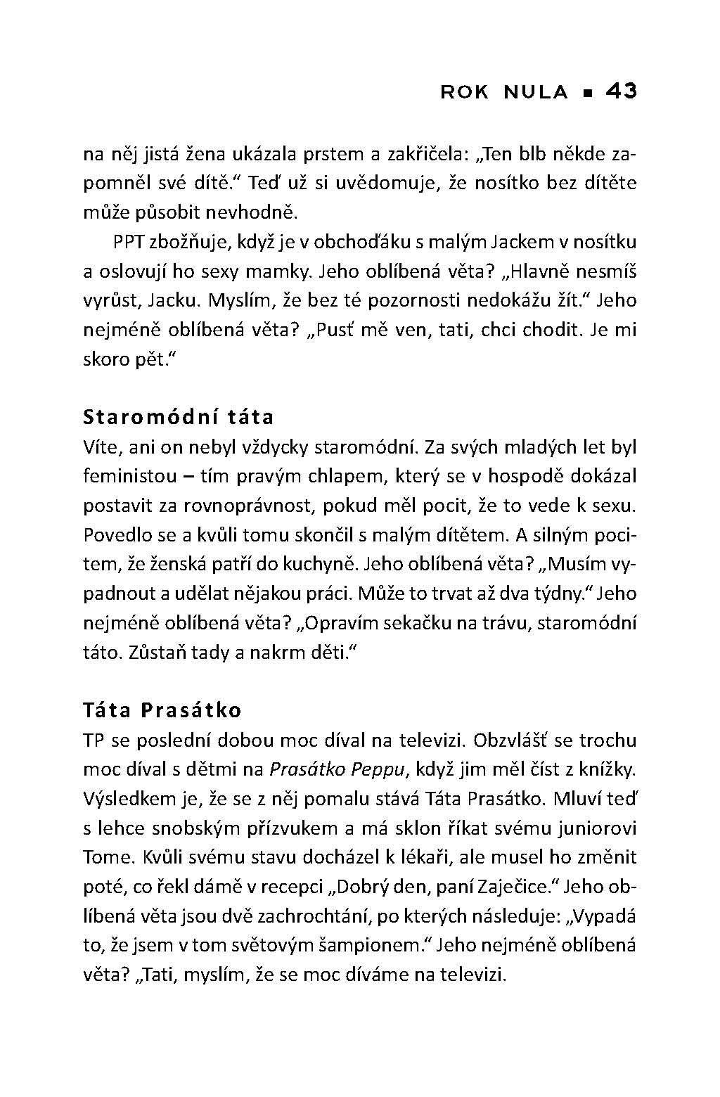 Žádný sex a žádný spánek