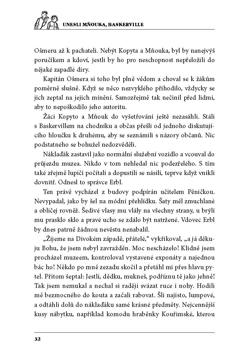 Unesli Mňouka Baskerville!