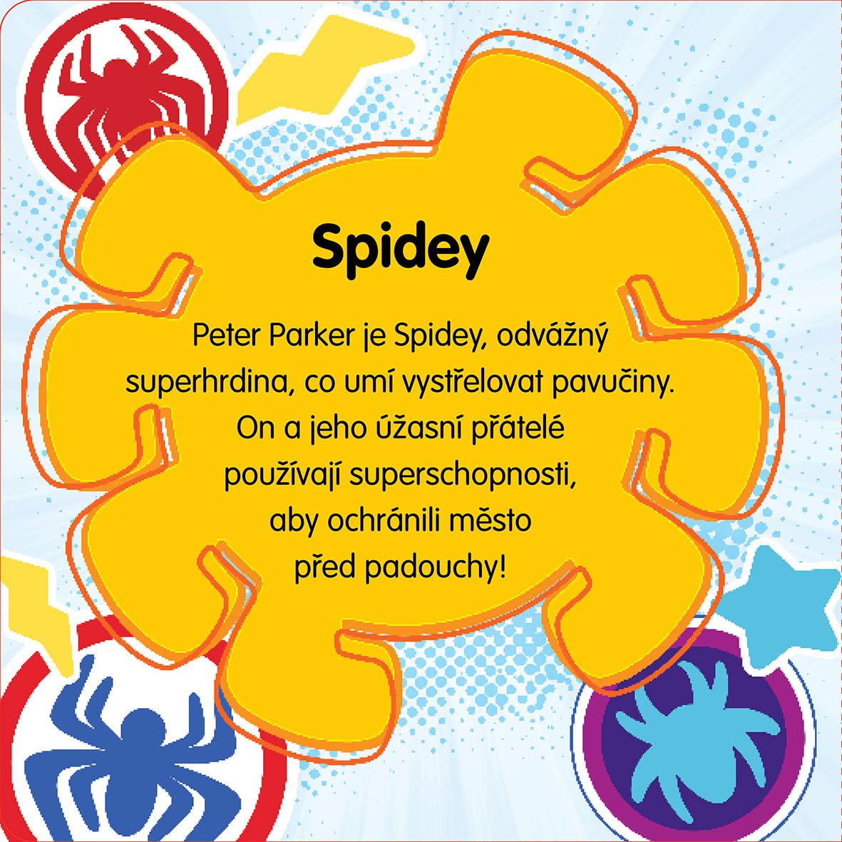 Spidey a jeho úžasní přátelé: Moje knížka s puzzle