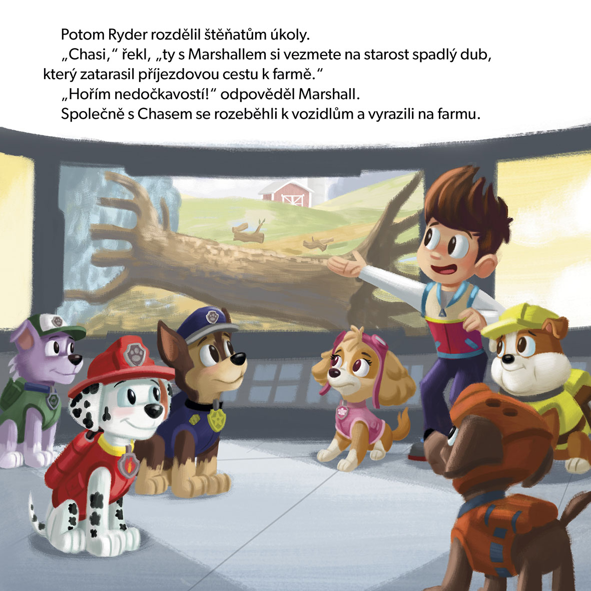 Tlapková patrola - Tlapky chrání přírodu
