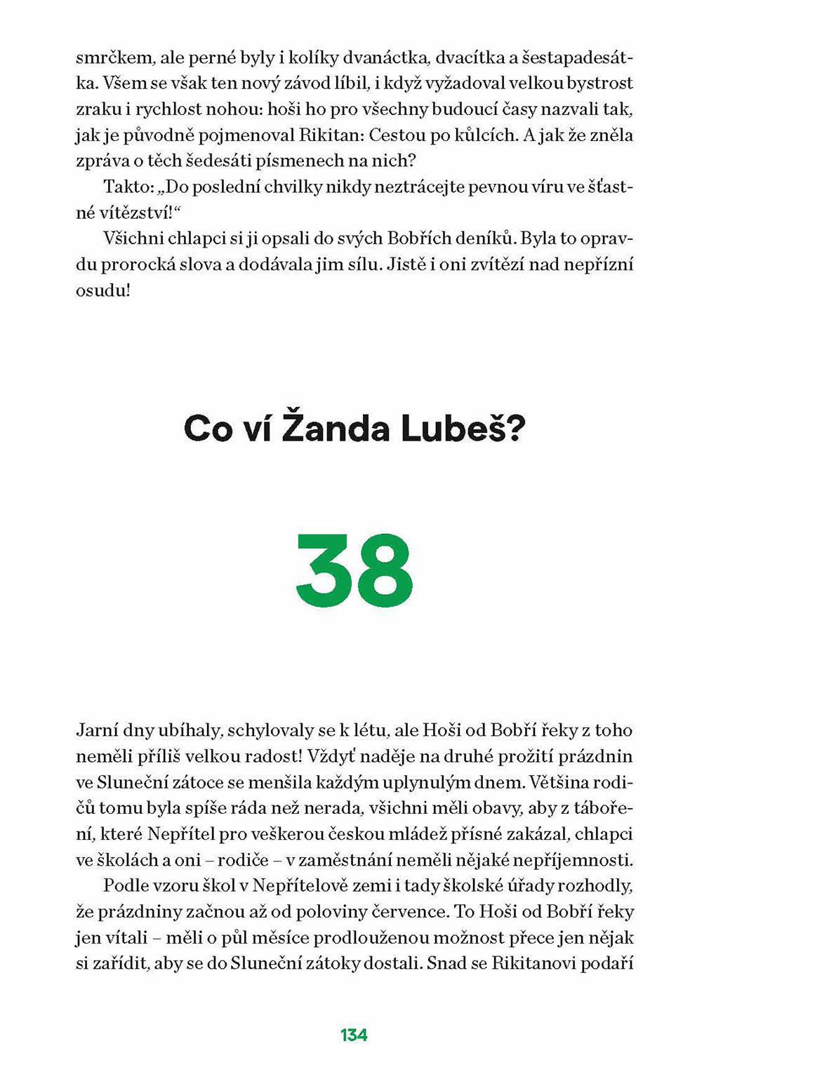 Strach nad Bobří řekou
